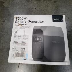 CALIFORNIA AS IS ECOFLOW 1800W DELTA 3 GENERATOR