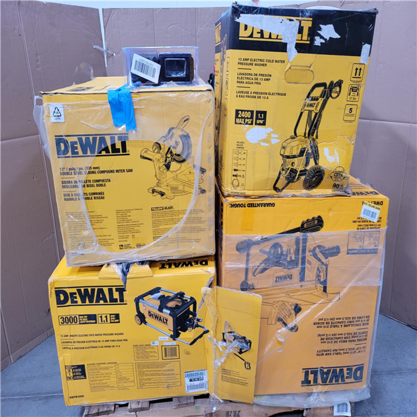 CALIFORNIA AS-IS TOOL PALLET