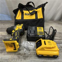 AS-IS DEWALT ATOMIC 20V Cordless 1/2 in. Compact Hammer Drill Kit