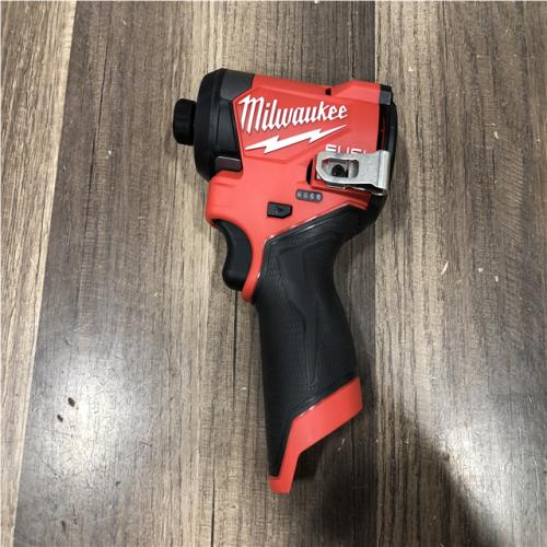 AS-IS Milwaukee FUEL 18V Lithium-Ion Brushless Cordless Hammer Drill and Impact Driver Combo Kit