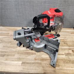 HOUSTON LOCATION - AS - IS Milwaukee 2733-20 M18 Fuel 7-1/4 Dual Bevel Sliding Compound Miter Saw  Tool Only