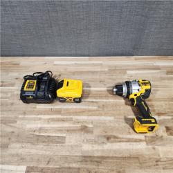 HOUSTON LOCATION - AS-IS DeWalt 20V MAX XR 1/2 in. Brushless Cordless Hammer Drill Kit (Battery & Charger)