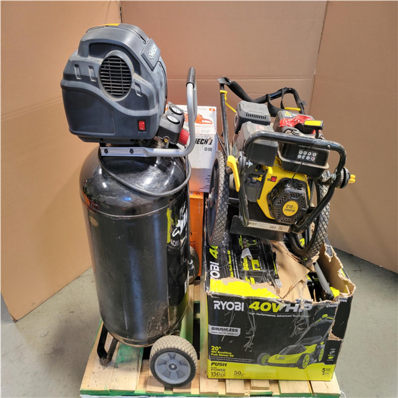 CALIFORNIA AS-IS OUTDOOR POWER EQUIPMENT