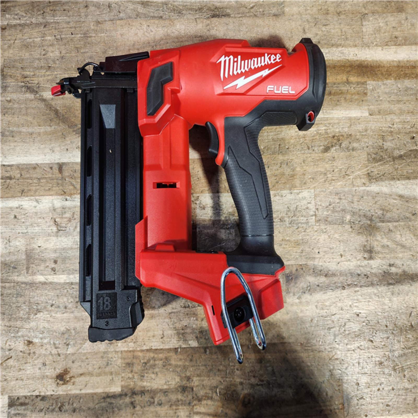 HOUSTON LOCATION - AS-IS Milwaukee FUEL 18-Volt Lithium-Ion Brushless Cordless Gen II 18-Gauge Brad Nailer (Tool-Only)