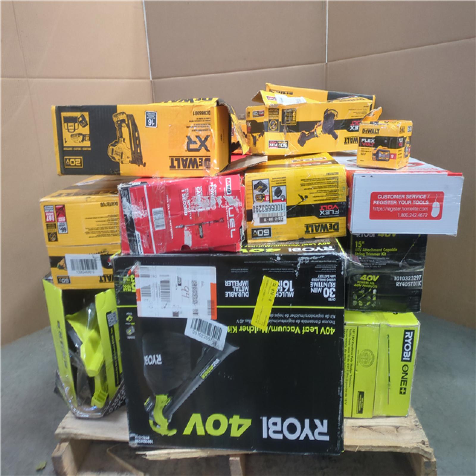 CALIFORNIA AS-IS TOOL PALLET