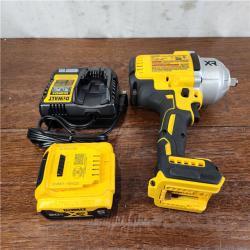 AS-IS DeWalt XR 20V MAX Brushless Cordless 1/2 High Torque Impact Wrench Kit