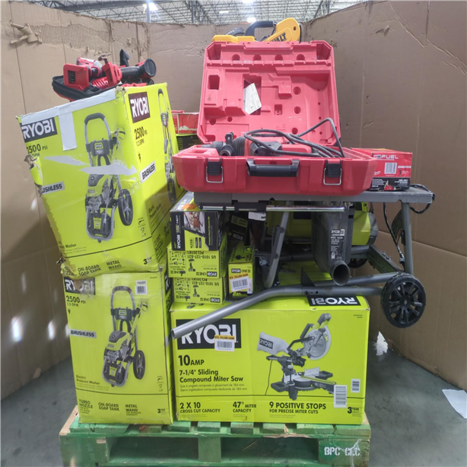 CALIFORNIA AS-IS TOOL PALLET