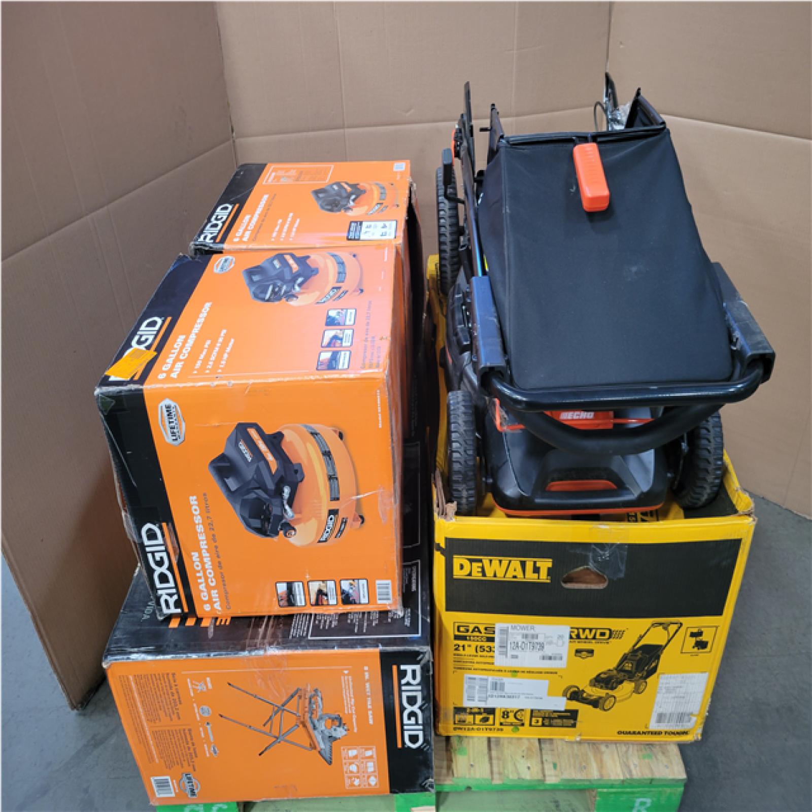 CALIFORNIA AS-IS OUTDOOR POWER EQUIPMENT