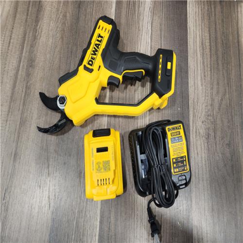 AS-IS DEWALT 20V MAX Cordless Battery Powered Pruner Kit with (1) 2 Ah Battery & Charger
