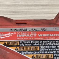 AS-IS Milwaukee M18 FUEL 18V Cordless 1/2 in. Impact Wrench (Tool-Only)