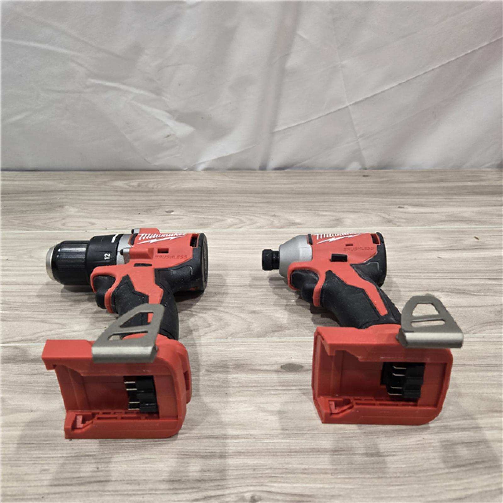AS-IS Milwaukee M18 Compact Brushless 2-Tool Combo Kit