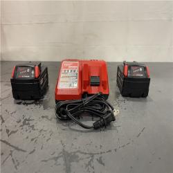 AS-IS- M18 18-Volt Lithium-Ion XC Starter Kit with Two 5.0Ah Batteries and Charger