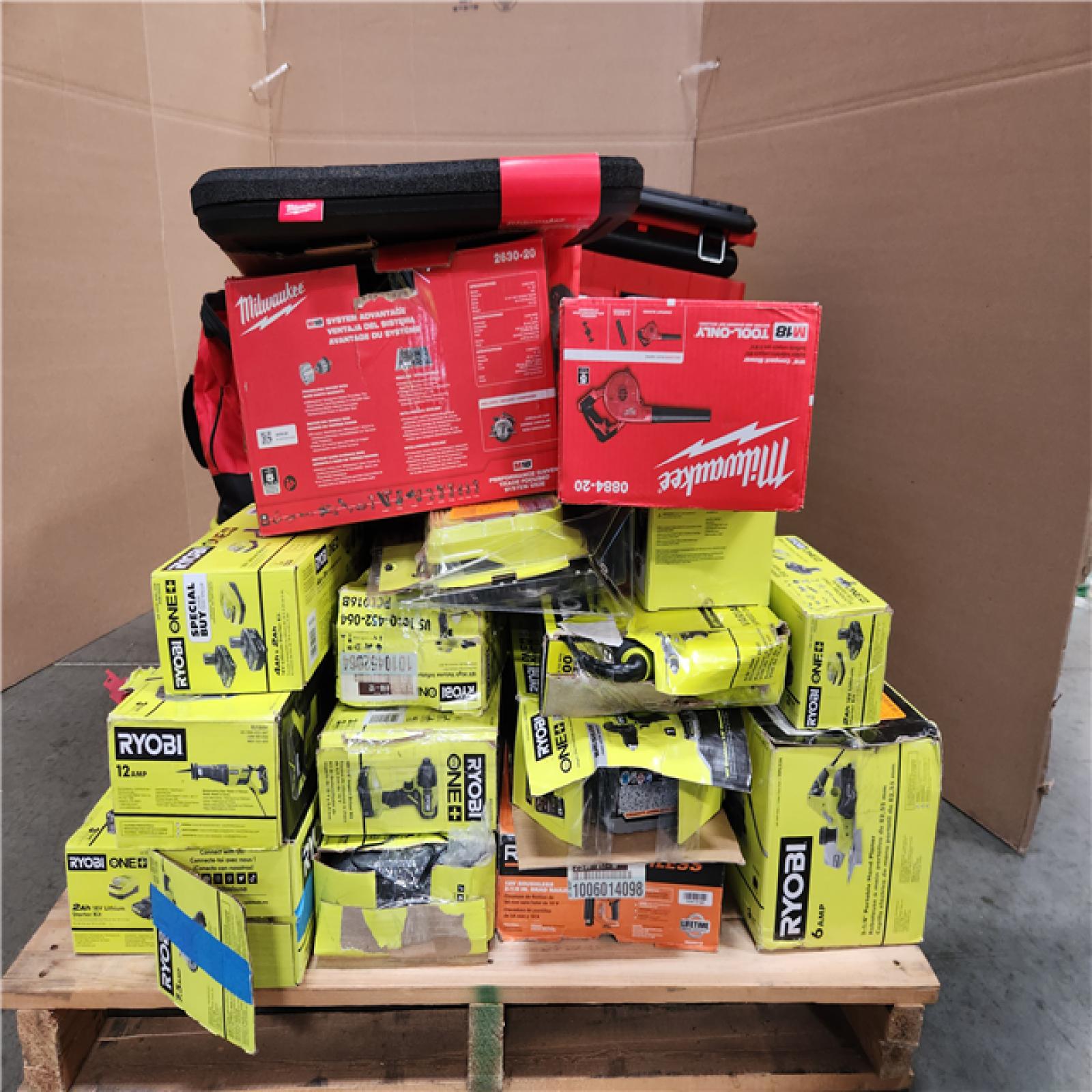 CALIFORNIA AS-IS TOOL PALLET