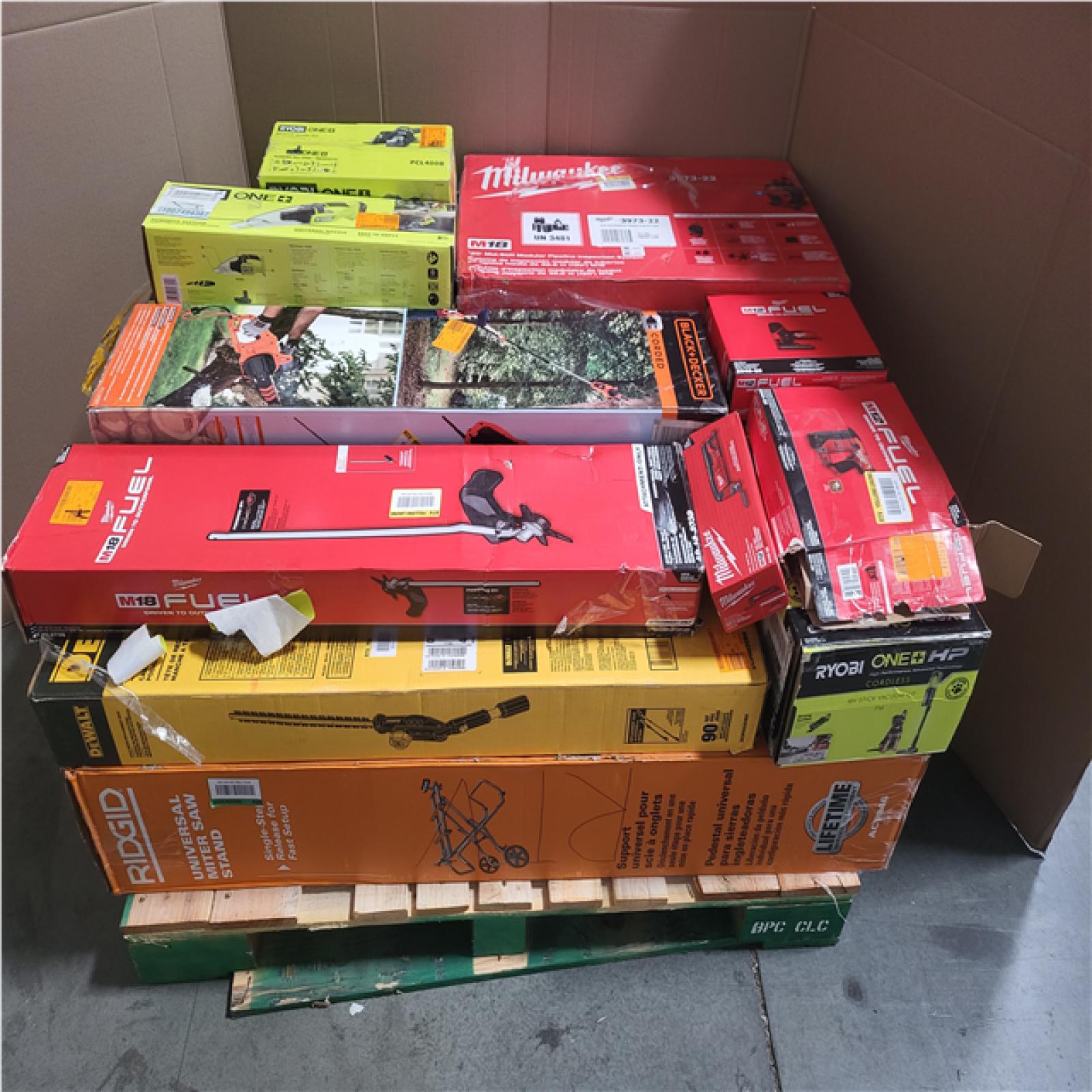 CALIFORNIA AS-IS TOOL PALLET