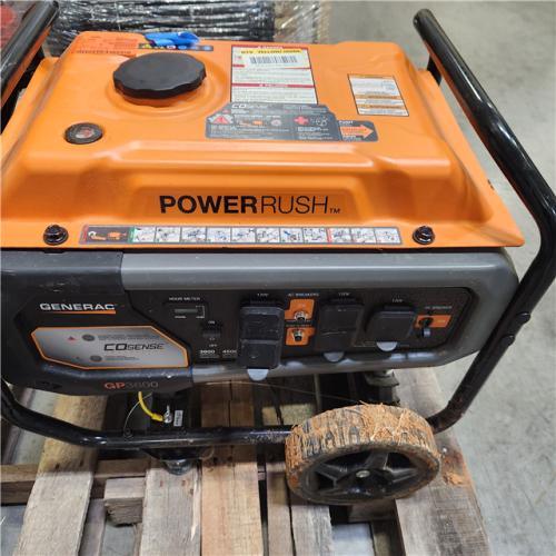 Dallas Location - As-Is Generac 4500/3600-Watt Gasoline Powered Portable Generator