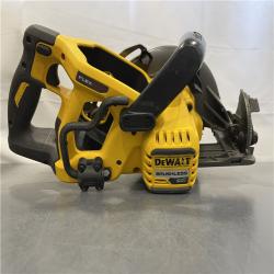 AS-IS - DEWALT FLEXVOLT 60V MAX Cordless Brushless 7-1/4 in. Wormdrive Style Circular Saw (Tool Only)