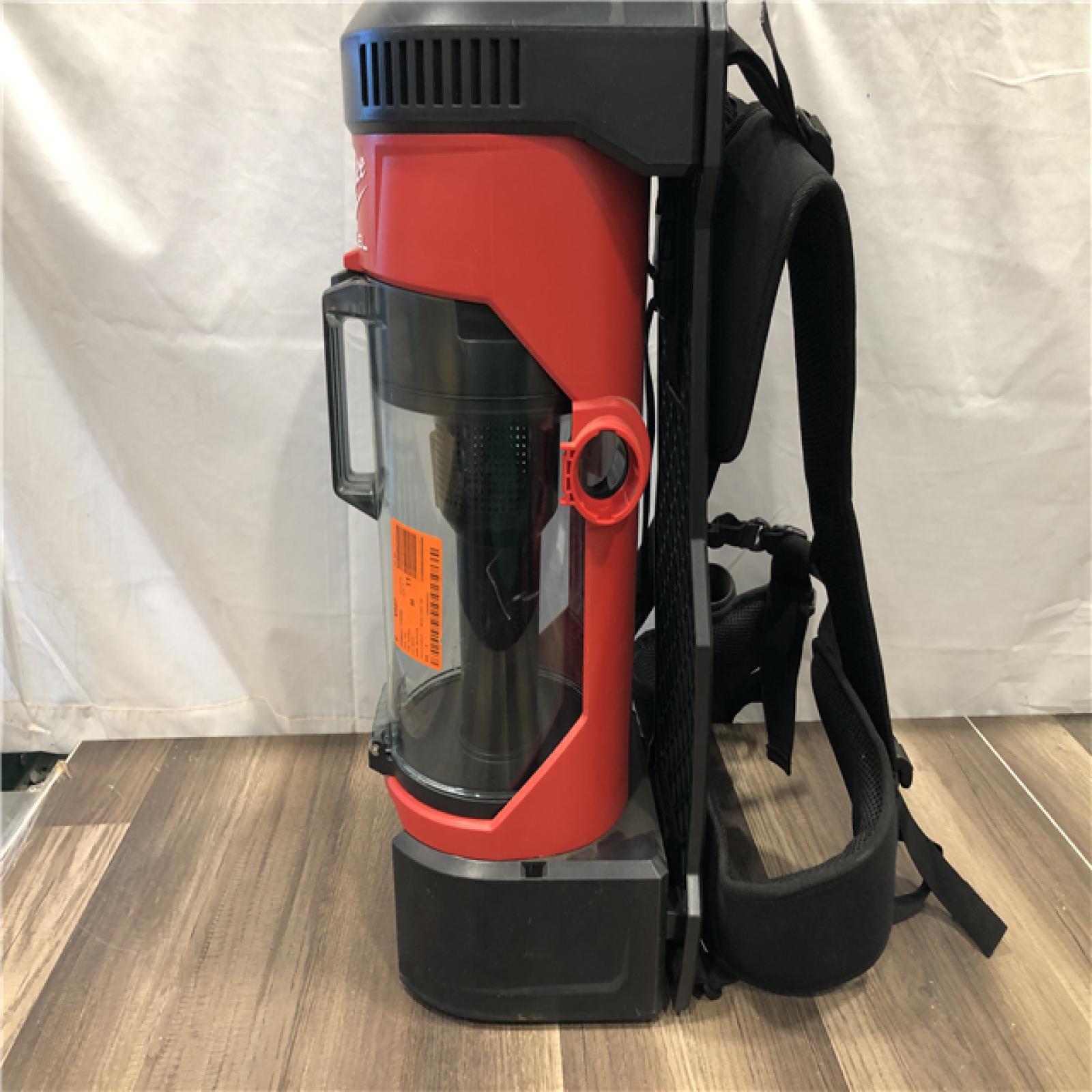 AS-IS Milwaukee FUEL 18-Volt Lithium-Ion Brushless 1 Gal. Cordless 3-in-1 Backpack Vacuum (Vacuum-Only)