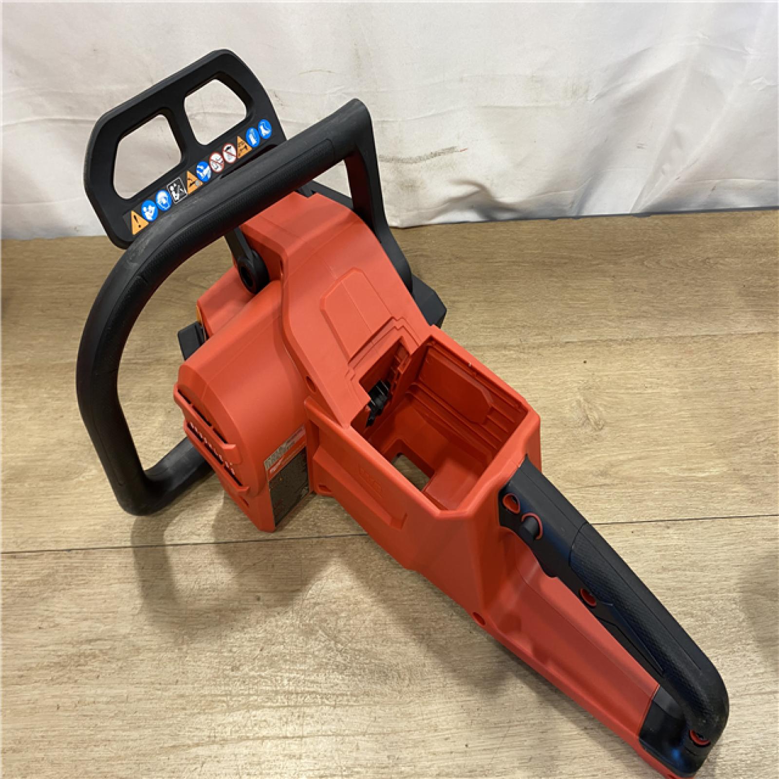 AS-IS Milwaukee FUEL 16 in. 18V Lithium-Ion Brushless Battery Chainsaw (Tool-Only)