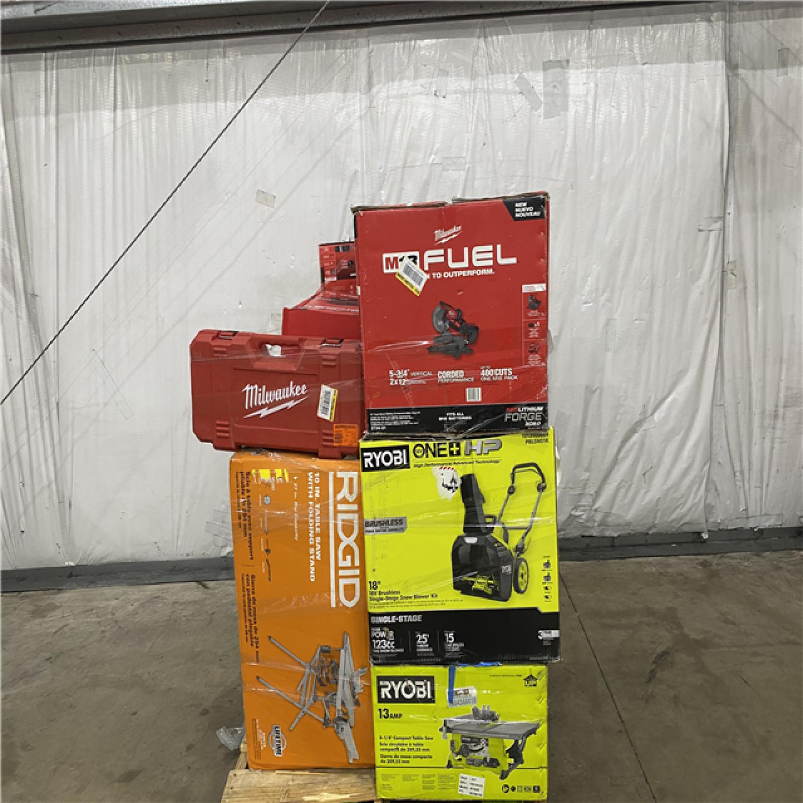 Houston Location AS IS - Tool Pallet