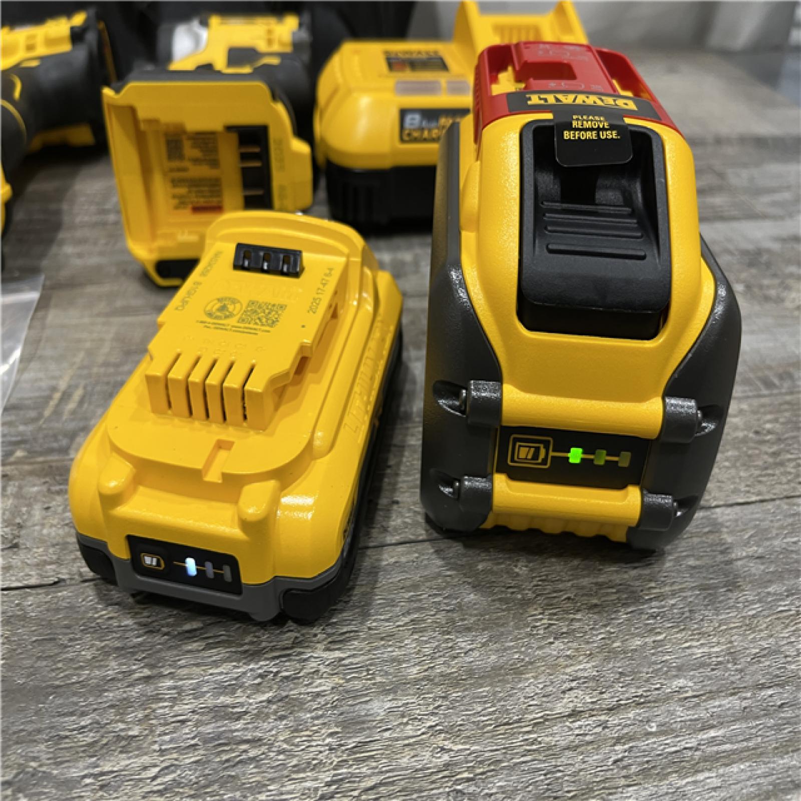 AS-IS DEWALT 20V Lithium-Ion Cordless 2-Tool Combo Kit