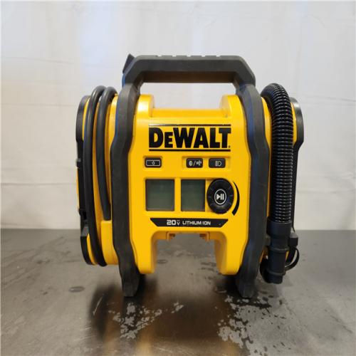 AS-IS- DEWALT 20V MAX Cordless Electric Portable Inflator (Tool Only)