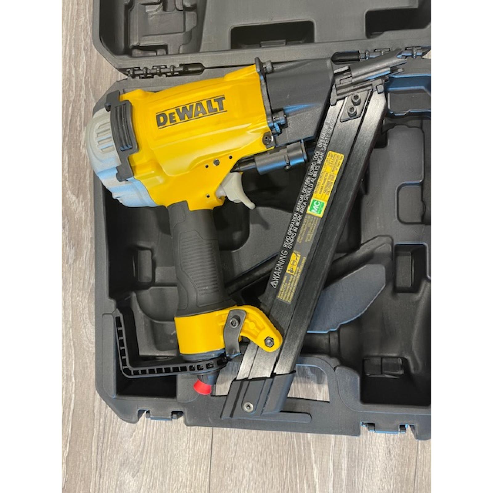 AS-IS Dewalt 35-Degree Pneumatic Metal Connector Nailer