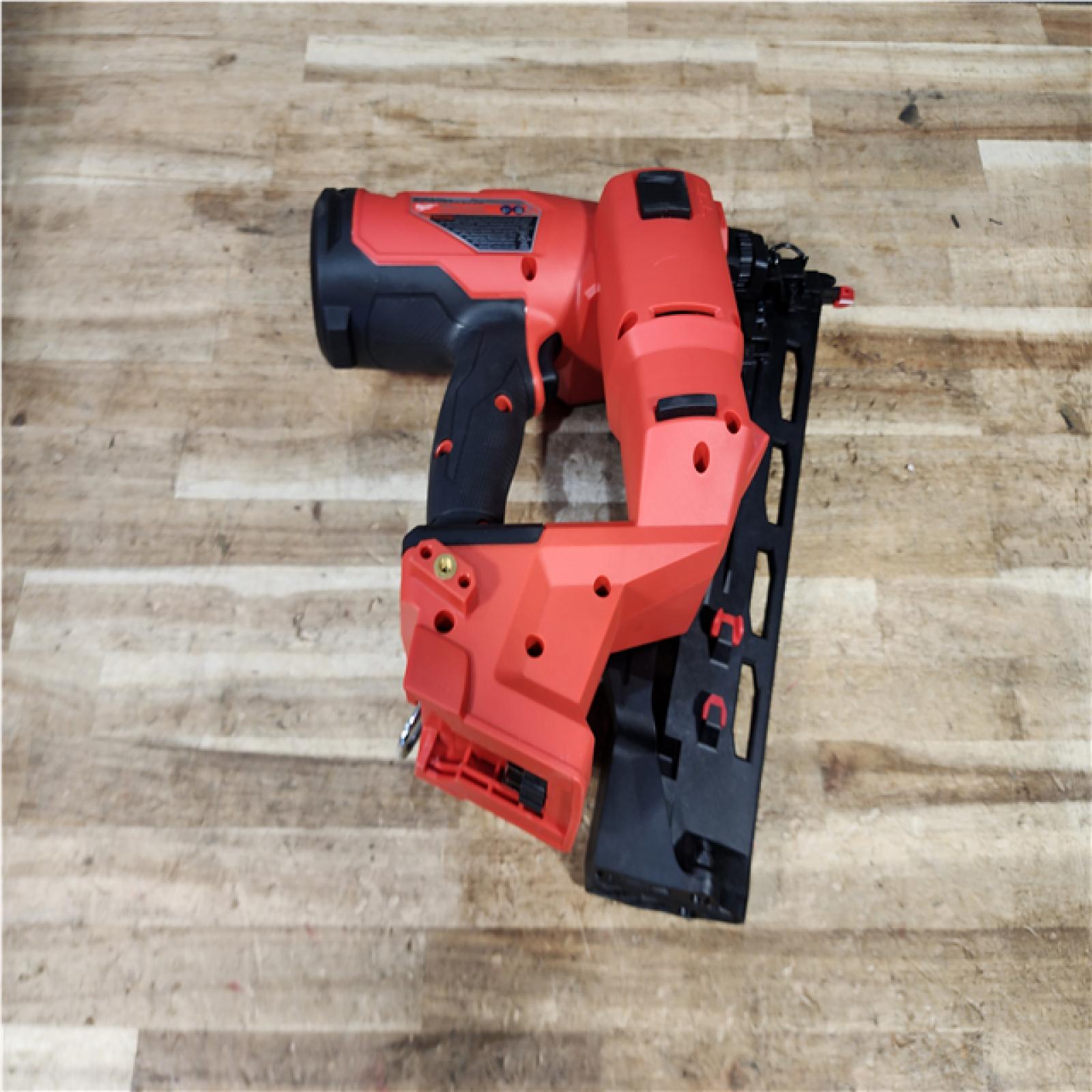 HOUSTON LOCATION - AS - IS Milwaukee FUEL 18-Volt Lithium-Ion Brushless Cordless Gen II 16-Gauge Angled Finish Nailer (Tool-Only)