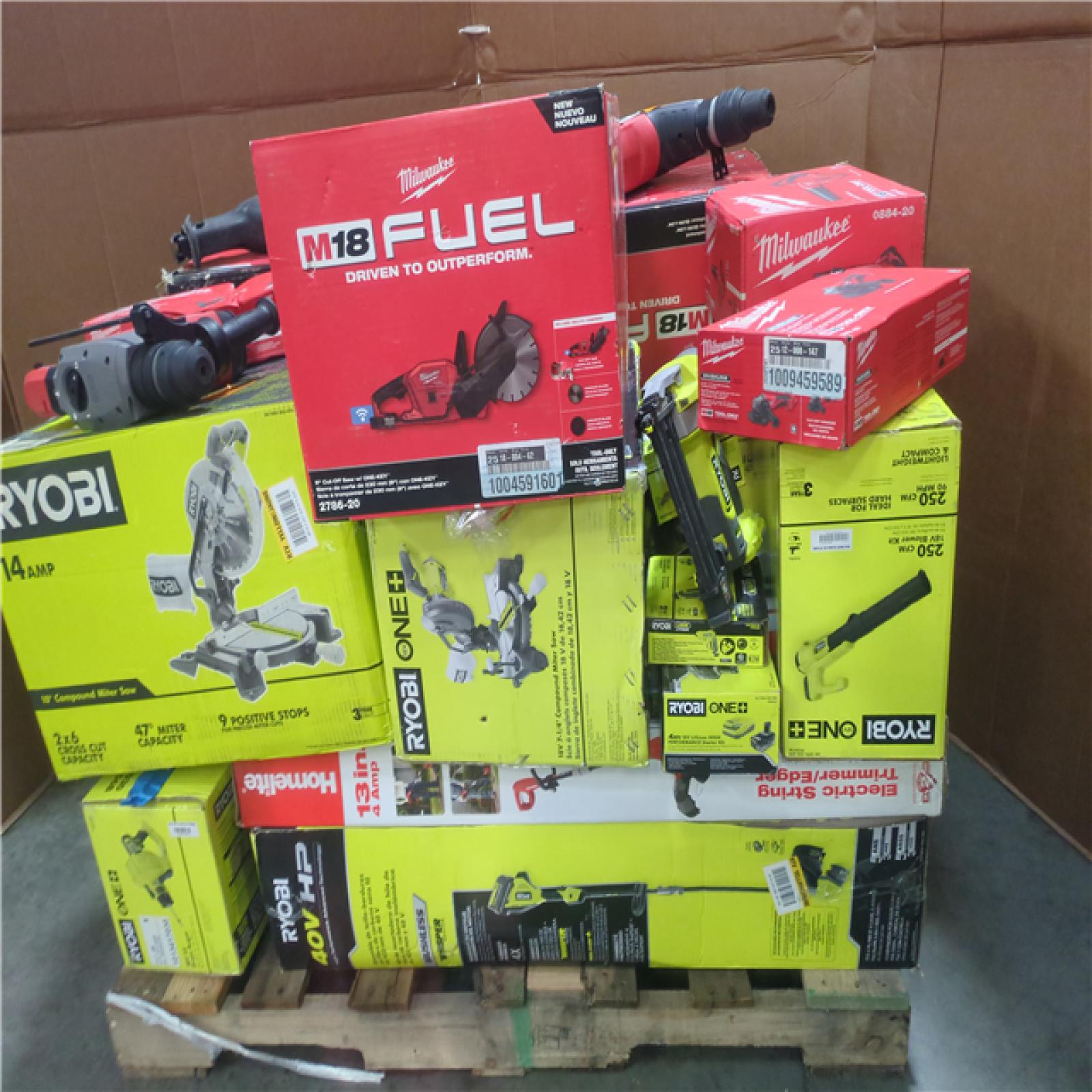 CALIFORNIA AS-IS TOOL PALLET