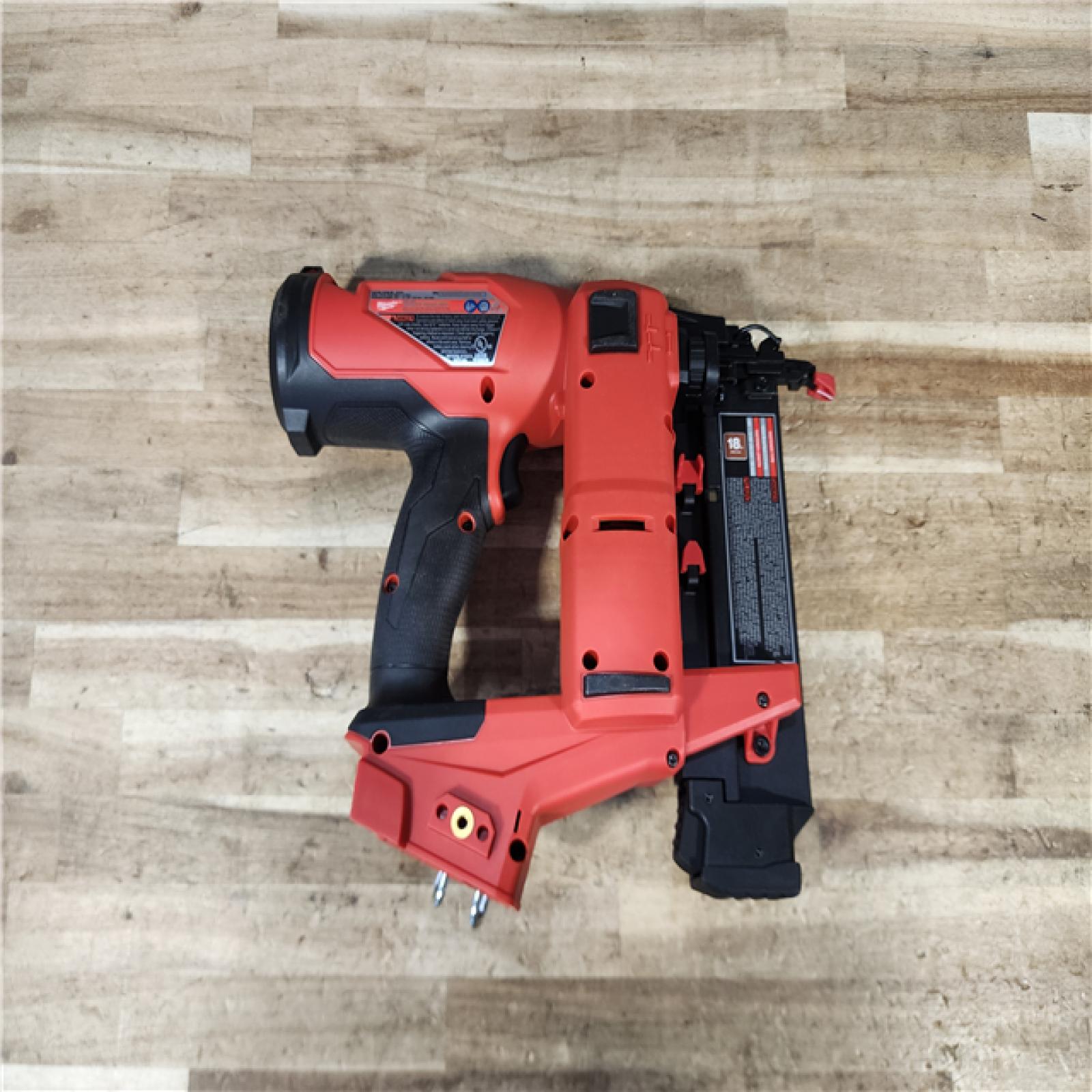 HOUSTON LOCATION - AS - IS Milwaukee FUEL 18-Volt Lithium-Ion Brushless Cordless Gen II 18-Gauge Brad Nailer (Tool-Only)