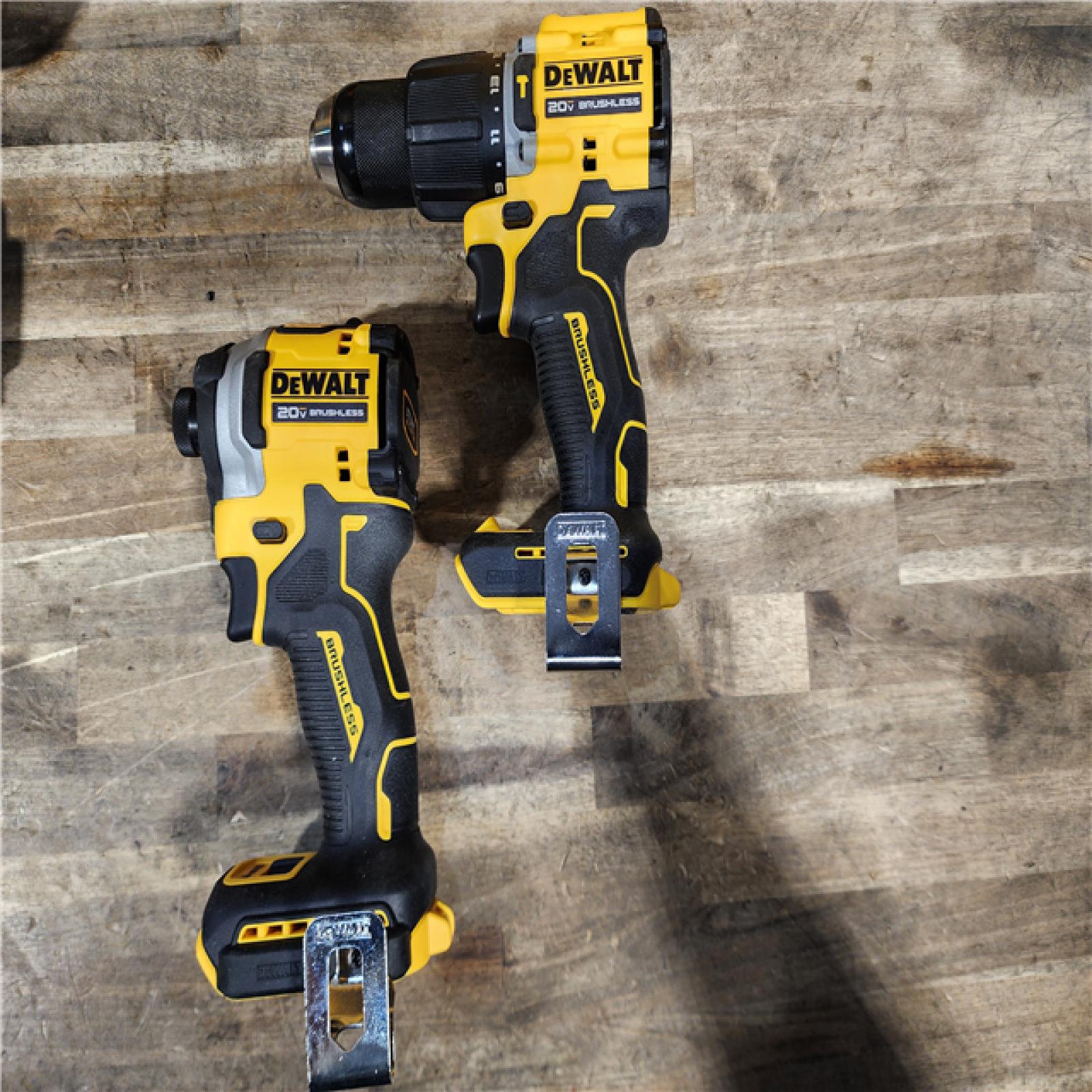 HOUSTON LOCATION - AS-IS DeWalt 2-Tool Combo Kit W/ (2) BATTERY & CHARGER