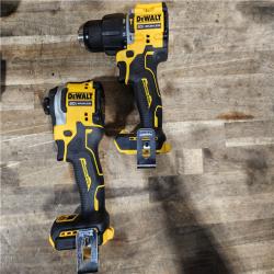 HOUSTON LOCATION - AS-IS DeWalt 2-Tool Combo Kit W/ (2) BATTERY & CHARGER