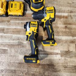 HOUSTON LOCATION - AS - IS DEWALT 5 TOOL COMBO KIT W/ (2) BATTERY & CHARGER