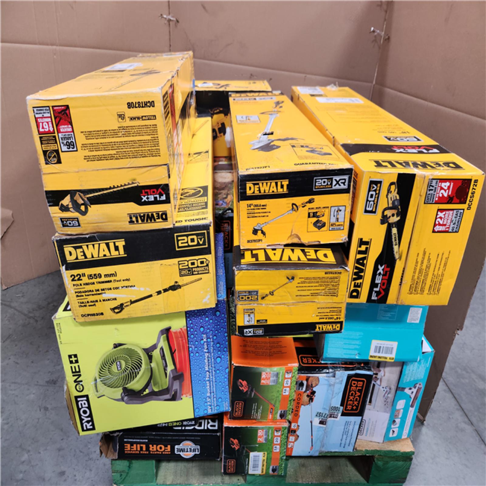 CALIFORNIA AS-IS TOOL PALLET