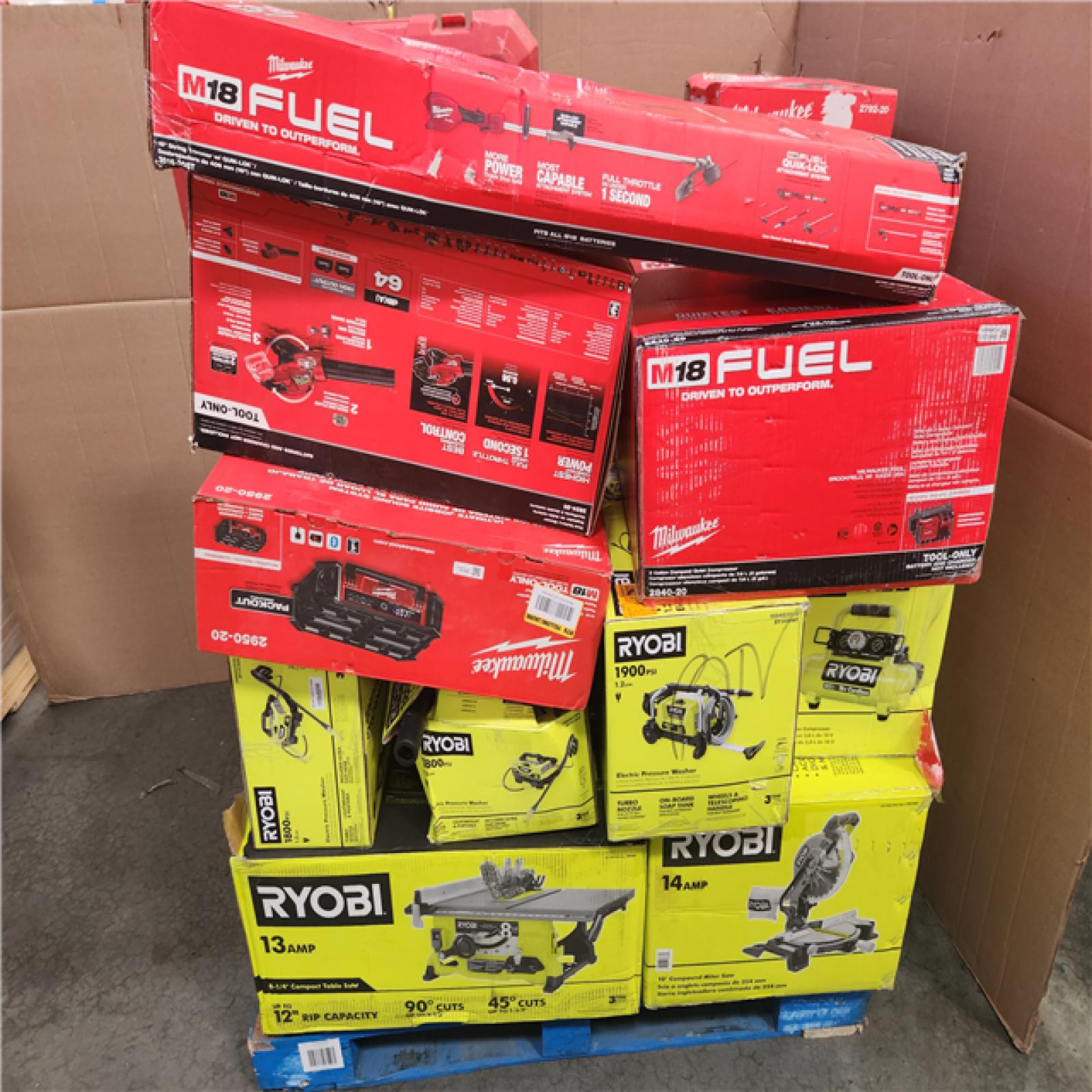 CALIFORNIA AS-IS TOOL PALLET