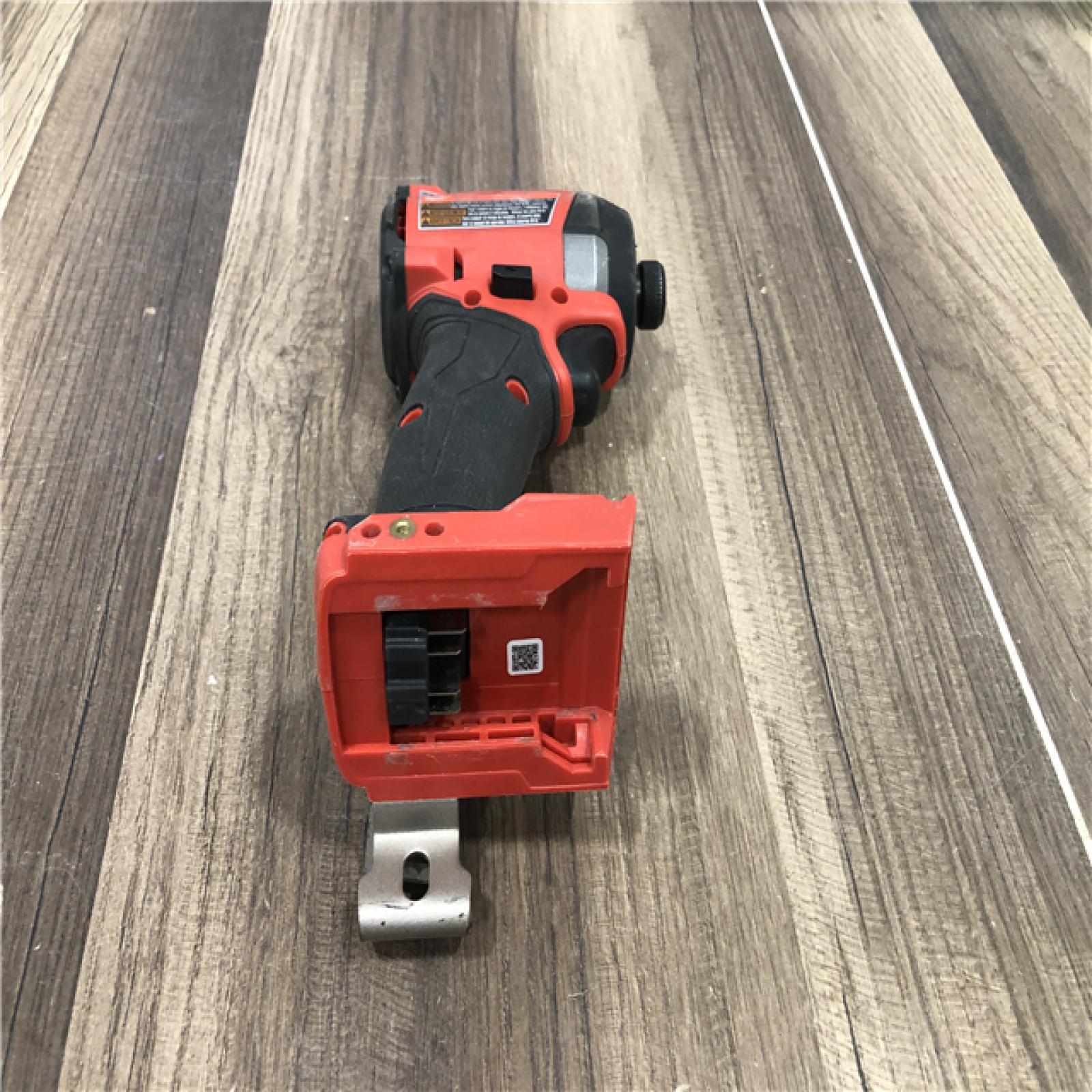 AS-IS Milwaukee  FUEL 18V Lithium-Ion Brushless Cordless 1/4 in. Hex Impact Driver (Tool-Only)