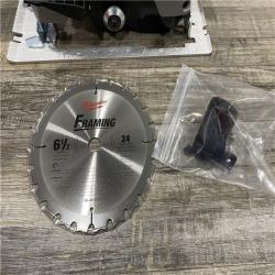 AS-IS Milwaukee 18V Lithium-Ion Cordless 6-1/2 in. Circular Saw (Tool-Only)