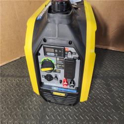 HOUSTON LOCATION - AS-IS CHAMPION 2500/1850-Watt Recoil Start Gasoline/Propane Powered Dual Fuel Inverter Generator with Quiet Technology and CO Shield