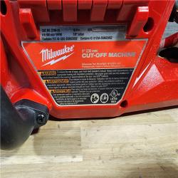 HOUSTON LOCATION - AS-IS Milwaukee M18 FUEL 9 Cut-Off Saw with ONE-KEY (TOOL ONLY)