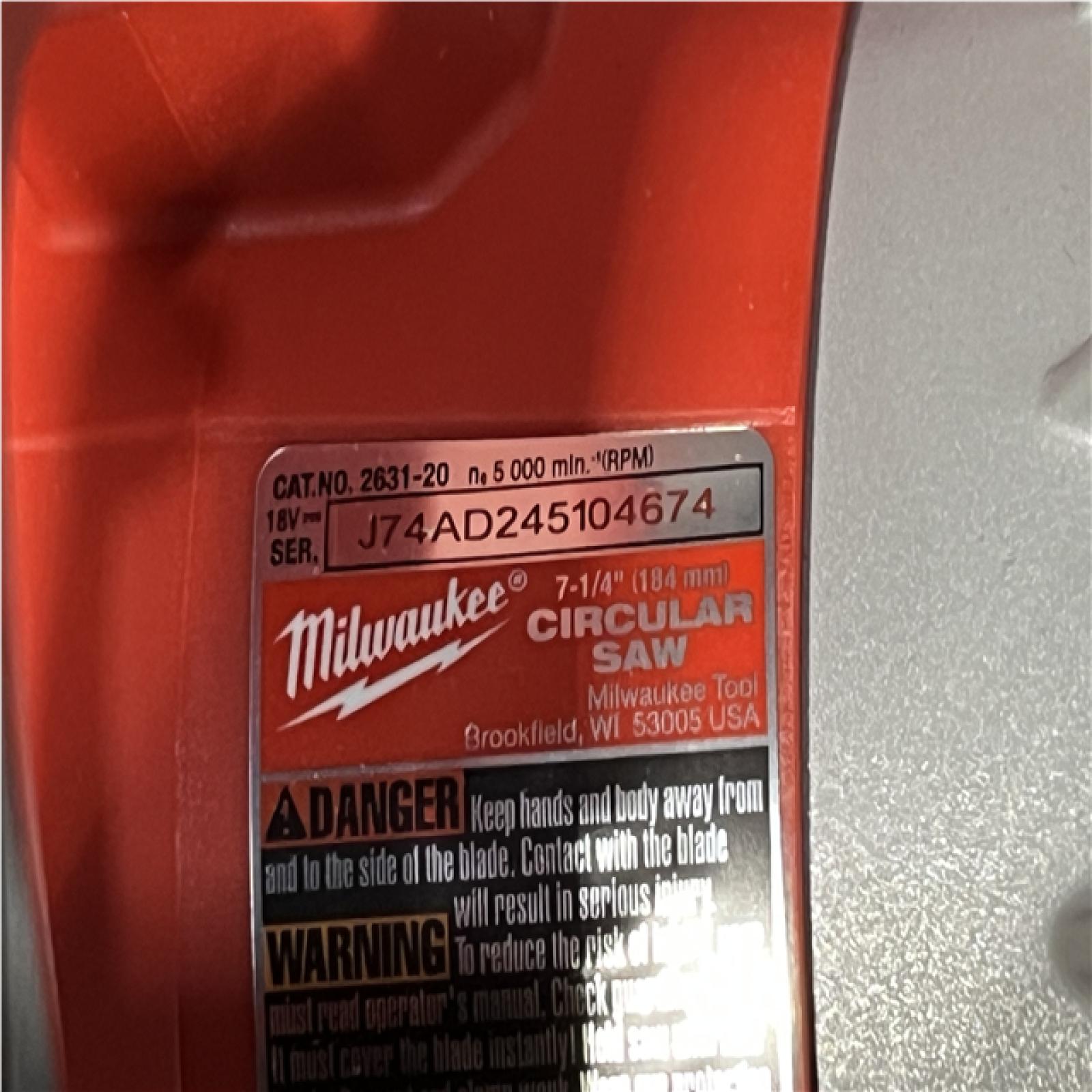 Houston Location AS-IS Milwaukee 18-Volt Lithium-Ion Brushless Cordless (4-Tool) Combo Kit