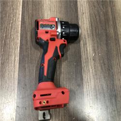 AS-IS Milwaukee 18V Lithium-Ion Brushless Cordless 1/2 in. Compact Drill/Driver (Tool-Only)