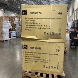 DALLAS LOCATION - Husky Modular Tool Storage 52 in. W x 20 in. D Standard Duty Red Mobile Workbench Cabinet 2 (UNITS)