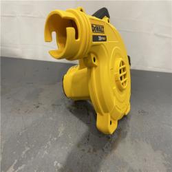 AS-IS - DeWalt 20V MAX Cordless Compact 135 MPH 100 CFM Jobsite Blower Kit