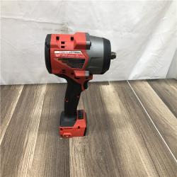 AS-IS Milwaukee  FUEL 18V Lithium-Ion Brushless Cordless 1/2 in. Impact Wrench w/Friction Ring Kit