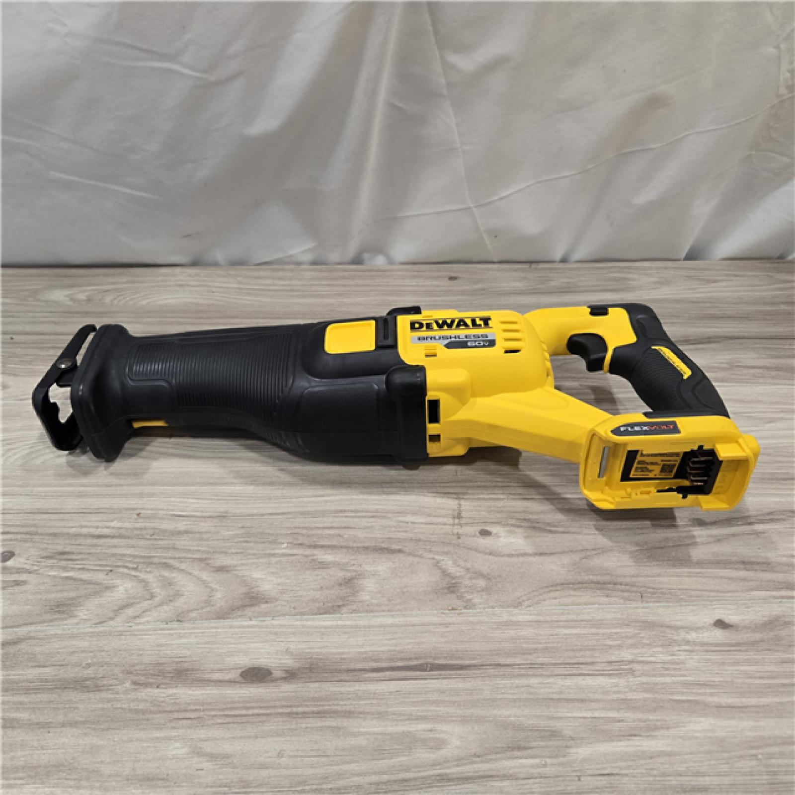 AS-IS DeWalt FLEXVOLT 60V MAX Cordless Reciprocating Saw (Tool-Only)