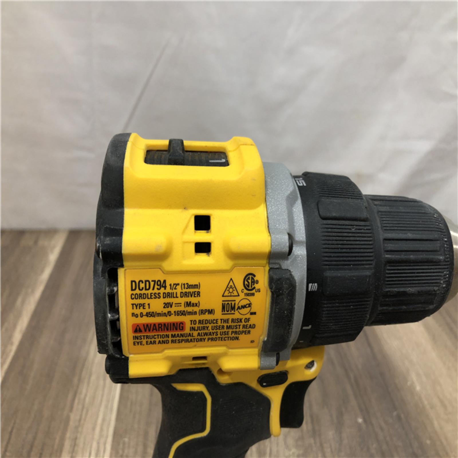 AS-IS DEWALT ATOMIC 20-Volt MAX Brushless Cordless 1/2 in. Drill Driver (Tool-Only)