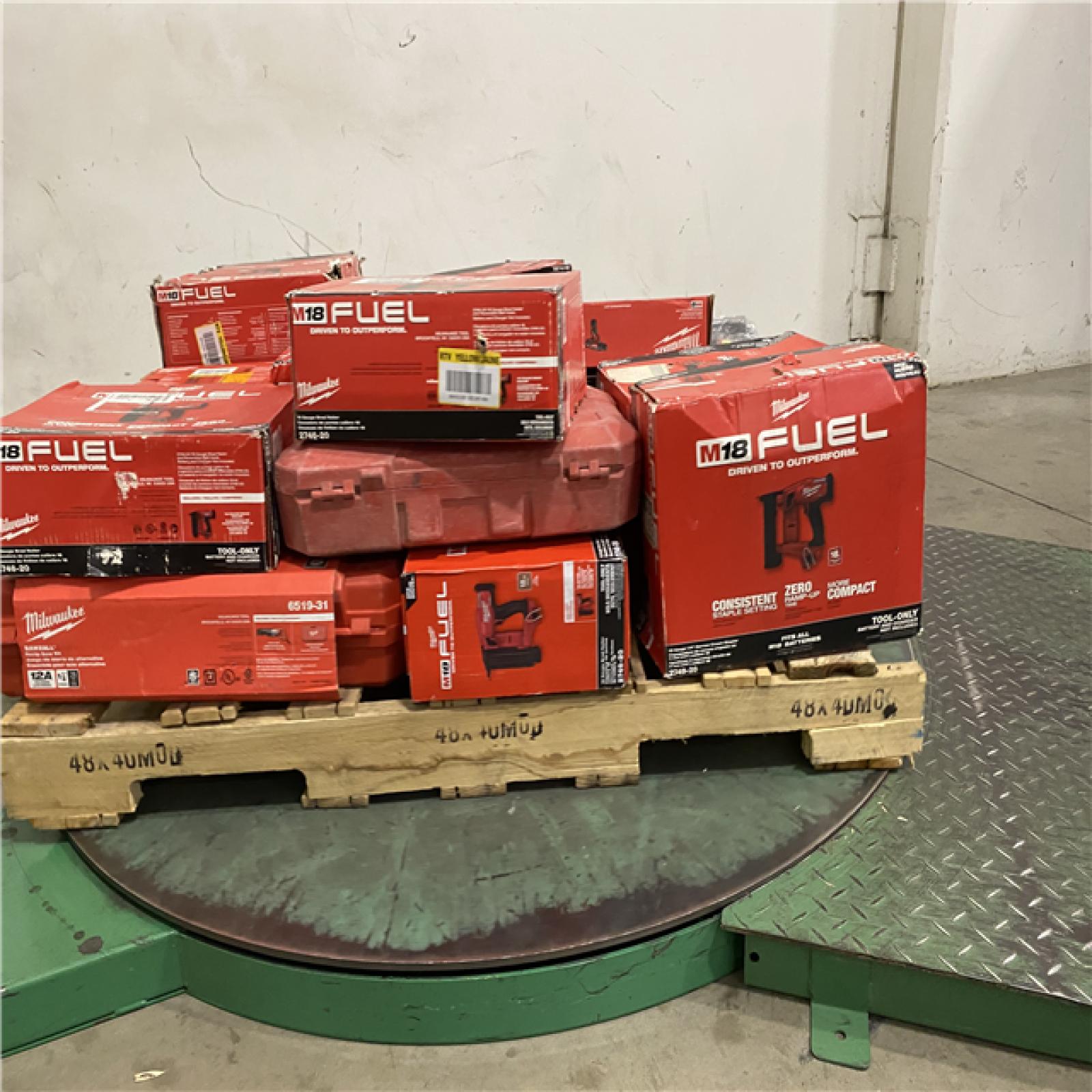 Dallas Location - As-Is MILWAUKEE Tool Pallet