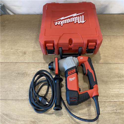AS-IS Milwaukee 5.5 Amp 5/8 in. Corded SDS-plus Concrete/Masonry Rotary Hammer Drill Kit with Case