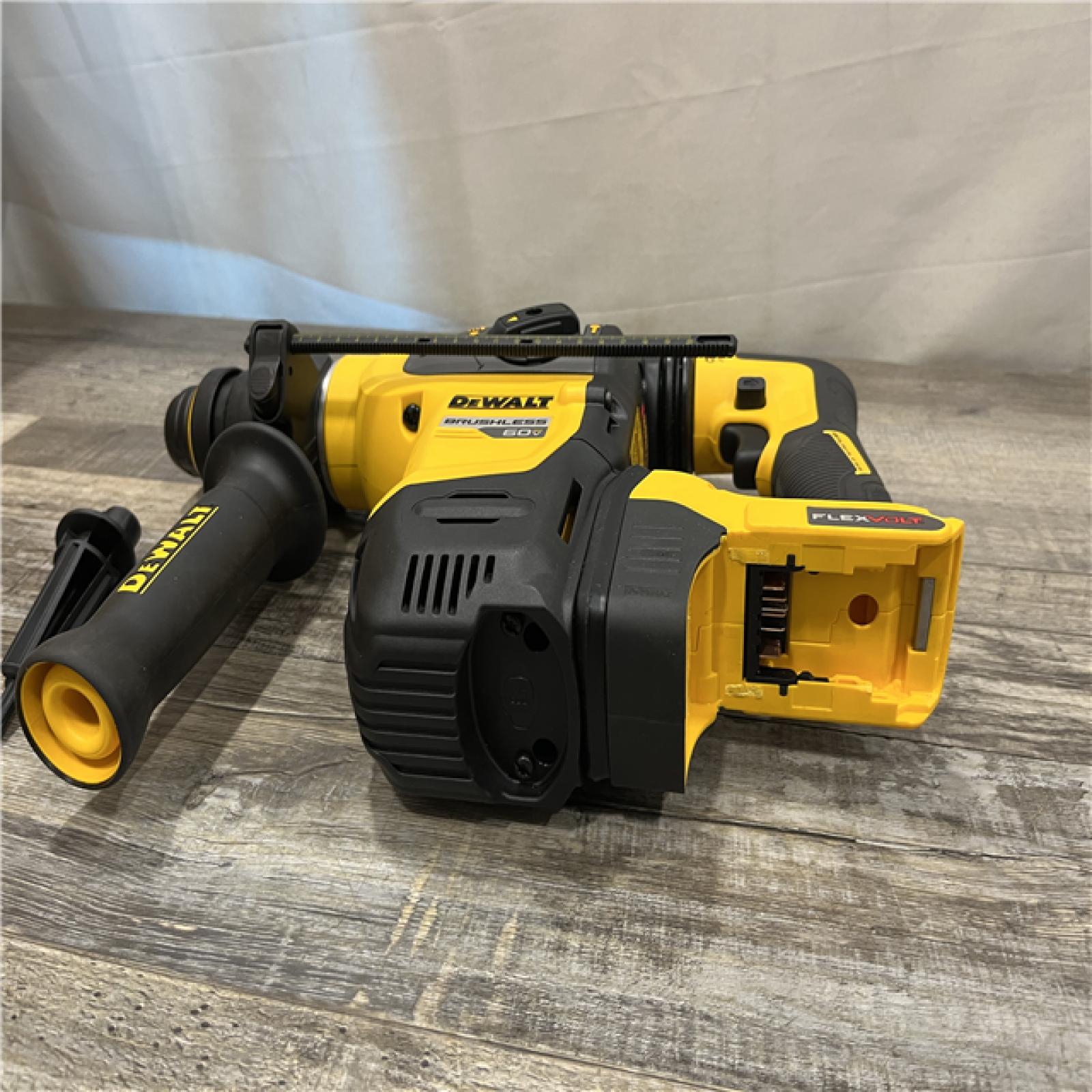AS-IS DEWALT FLEXVOLT 60V MAX Cordless 1-1/4 in. SDS Plus Rotary Hammer (Tool Only)
