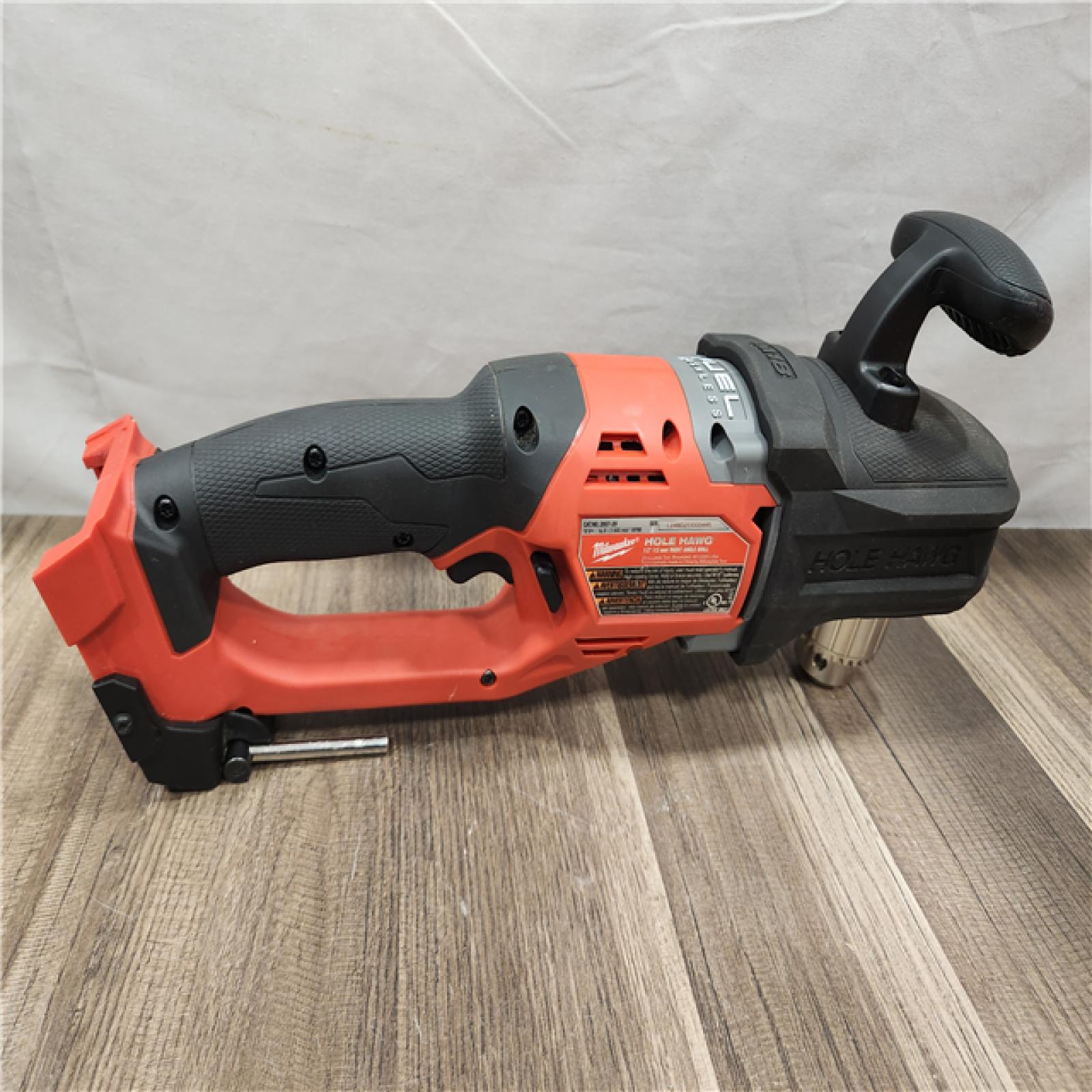 AS-IS- Milwaukee M18 18V Fuel Hole Hawg 1/2 Right Angle Drill(Tool-Only)