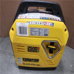 CALIFORNIA AS-IS CHAMPION PORTABLE 2500 WATT'S INVERTER GENERATOR